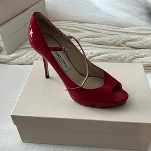 Jimmy choo red heels